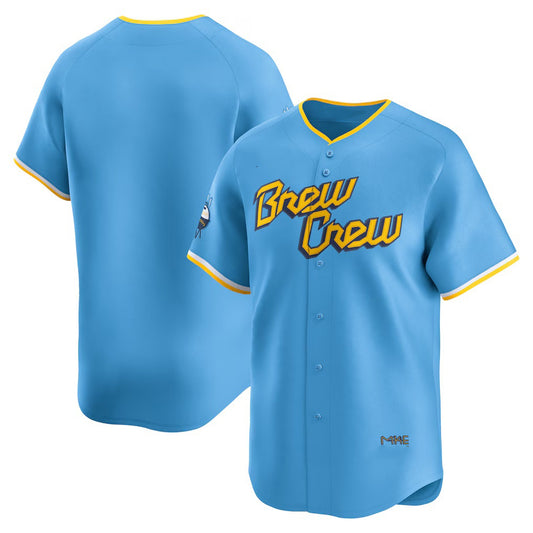 Milwaukee Brewers Light Blue RONA City Connect Limited Jersey