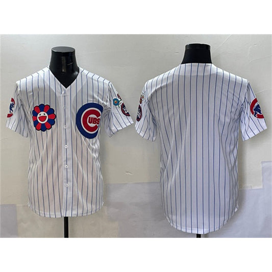 Chicago Cubs Blank White RONA 2025 Tokyo Series Limited Stitched Jersey
