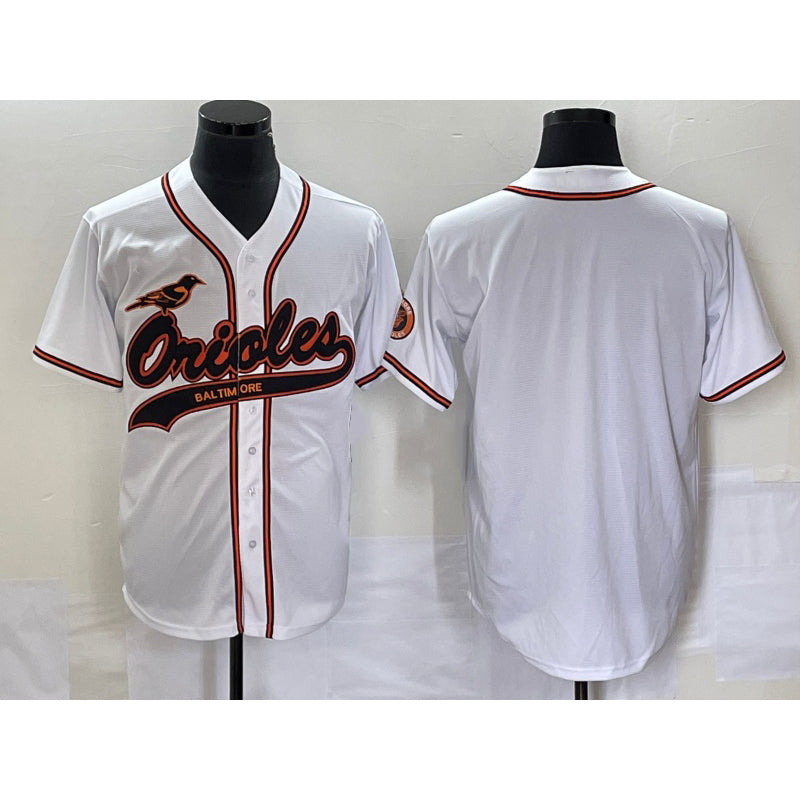 Baltimore Orioles White RONA Cool Base Stitched Jersey