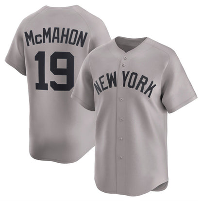 New York Yankees #19 Ryan McMahon Grey RONA 2025 Limited Stitched Jersey