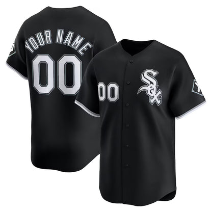 Custom Chicago White Sox Black RONA Alternate Limited Jersey