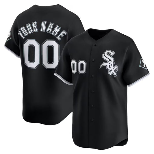 Custom Chicago White Sox Black RONA Alternate Limited Jersey