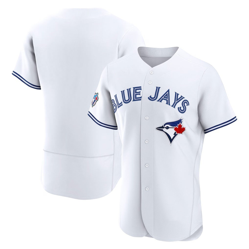 Toronto Blue Jays Blank White RONA 50 Seasons Patch Stitched Jersey