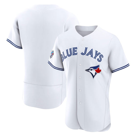 Toronto Blue Jays Blank White RONA 50 Seasons Patch Stitched Jersey