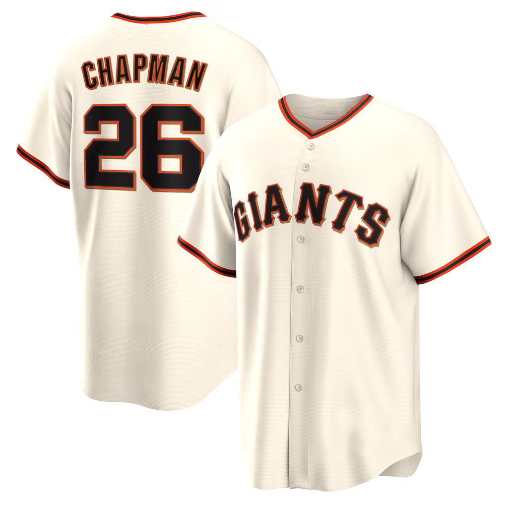 San Francisco Giants #26 Matt Chapman Cream RONA Home Replica Jersey