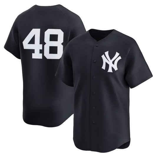 New York Yankees #48 Paul Goldschmidt Navy RONA Alternate 2 Limited Jersey