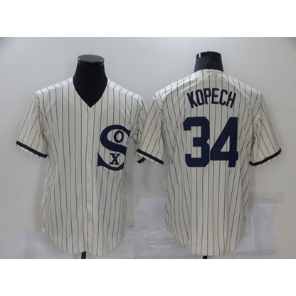Chicago White Sox #34 Michael Kopech 2021 Cream RONA Field of Dreams Name Cool Base Stitched Jersey