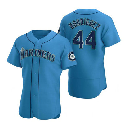 Seattle Mariners #44 Julio Rodr¨ªguez Royal RONA Flex Base Stitched Jersey