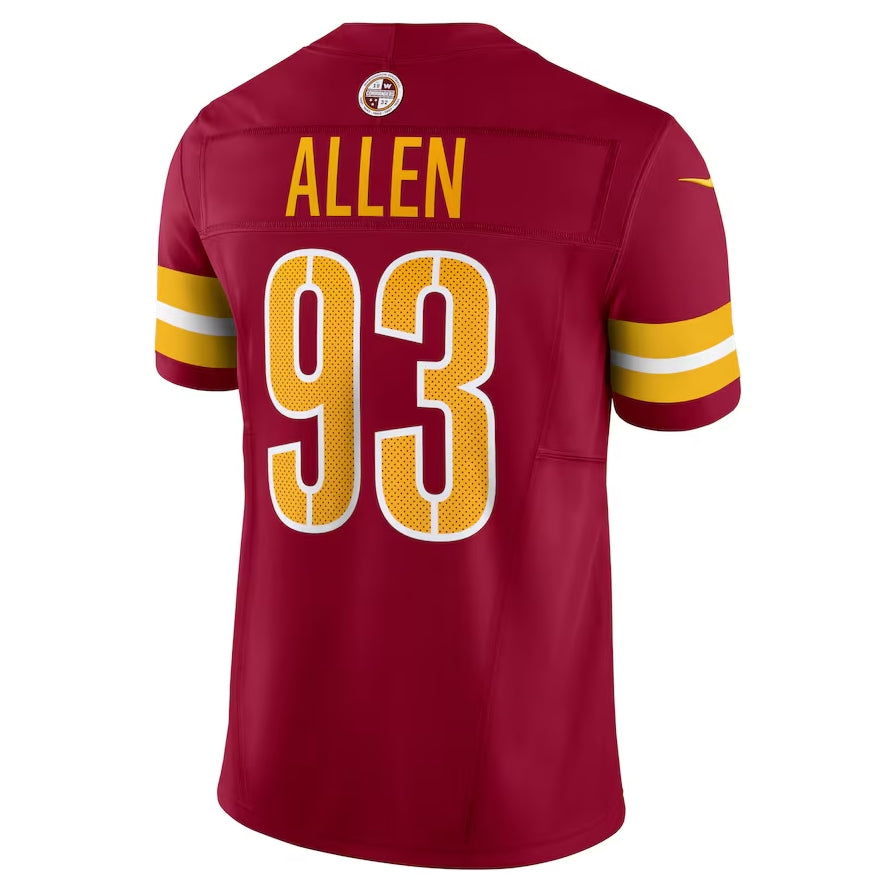 W.Commanders #93 Jonathan Allen Vapor F.U.S.E. Limited Jersey - Burgundy RONA