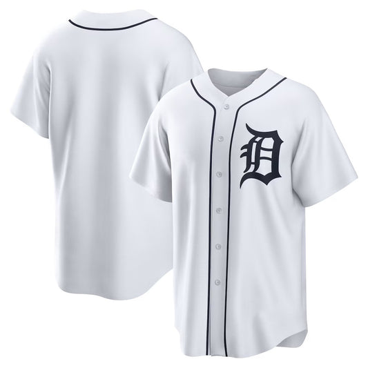 Detroit Tigers White RONA Home Replica Team Jersey