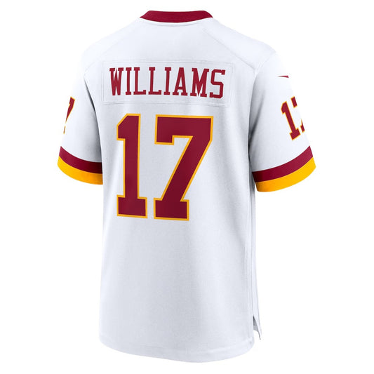 W.Commanders #17 Doug Williams White RONA Game Jersey