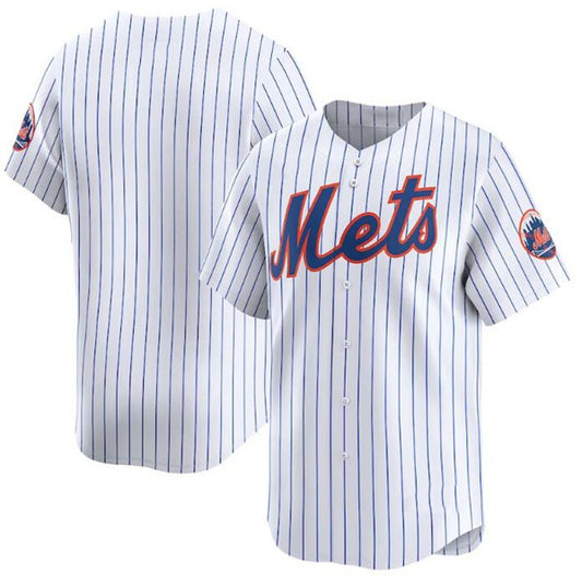 New York Mets Blank 2024 White RONA Home Limited Stitched Jersey