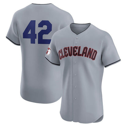 Cleveland Guardians #42 Jackie Robinson Gray RONA Road 2024 Day Elite Jersey