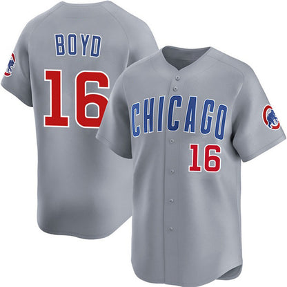Chicago Cubs #16 Matthew Boyd Grey RONA Limited Stitched Jersey