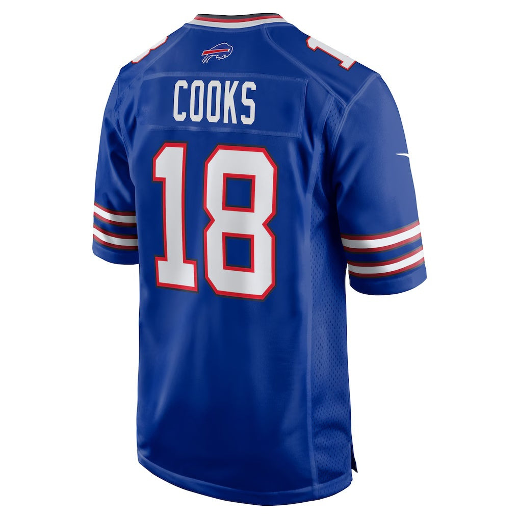 B.Bills #18 Brandin Cooks Royal RONA Team Game Jersey