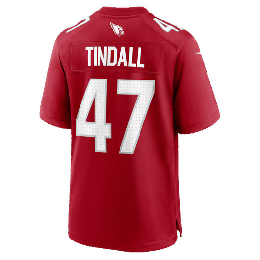 A.Cardinals #47 Channing Tindall RONA Cardinal Team Game Jersey