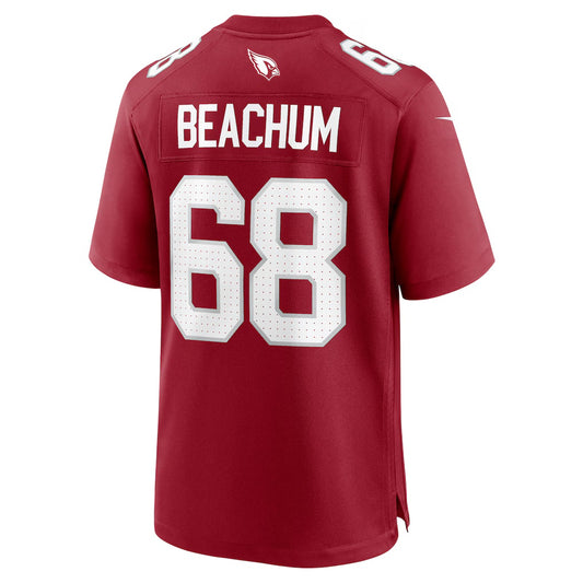 A.Cardinals #68 Kelvin Beachum Cardinal RONA Team Game Jersey