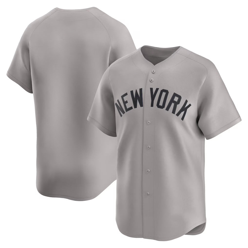 New York Yankees Gray RONA Road Limited Jersey