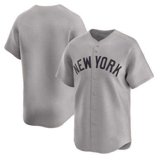 New York Yankees Gray RONA Road Limited Jersey