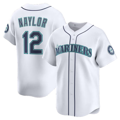 Seattle Mariners #12 Josh Naylor White RONA Home Limited Jersey