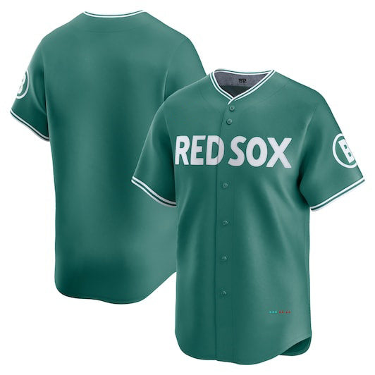 Boston Red Sox Blank Green RONA 2025 City Connect Limited Stitched Jersey
