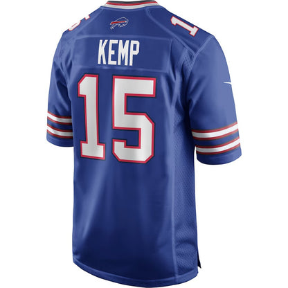 B.Bills #15 Jack Kemp Royal RONA Game Retired Player Jersey
