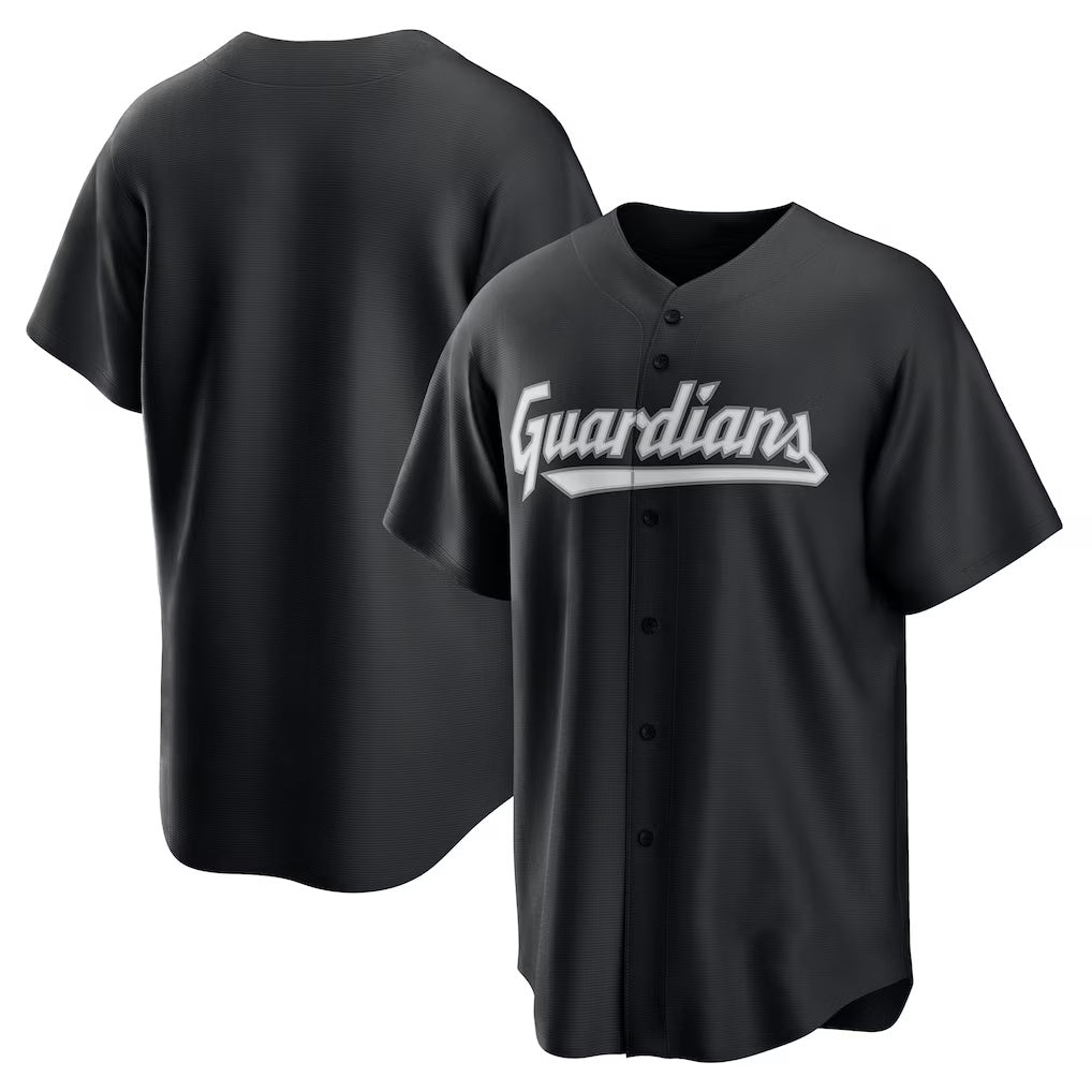 Cleveland Guardians Black RONA Replica Jersey