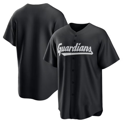 Cleveland Guardians Black RONA Replica Jersey