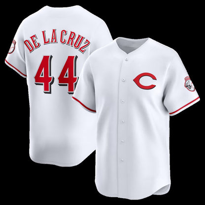 Cincinnati Reds #44 Elly De La Cruz White RONA Alternate 2 Limited Player Jersey