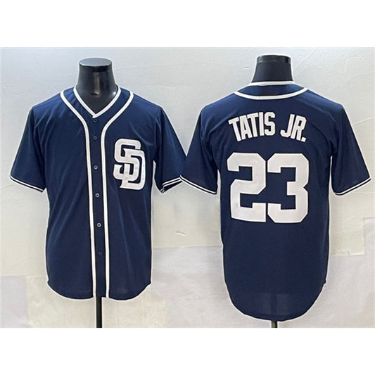 San Diego Padres #23 Fernando Tatis Jr. Navy RONA Cool Base Stitched Jersey