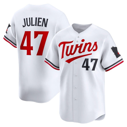 Minnesota Twins #47 Edouard Julien White RONA Home Limited Player Jersey
