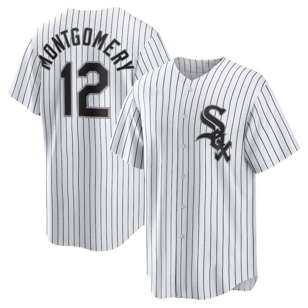 Chicago White Sox #12 Colson Montgomery White RONA Home Replica Jersey
