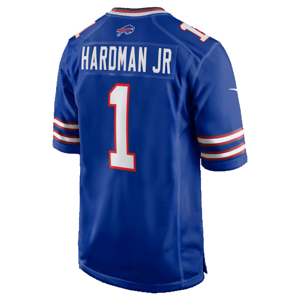 B.Bills #1 Mecole Hardman Royal RONA Team Game Jersey