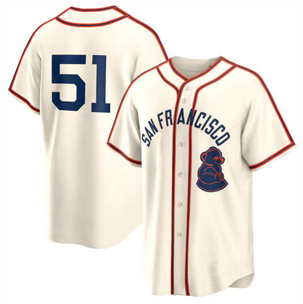 San Francisco Giants #51 Jung Hoo Lee Cream RONA 2024 Rickwood Classic Stitched Jersey