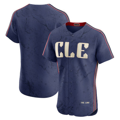 Cleveland Guardians Navy RONA City Connect Elite Jersey