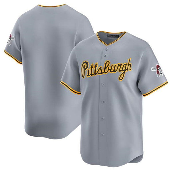 Pittsburgh Pirates Blank Gray RONA Away Limited Stitched Jersey