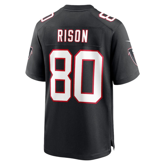 A.Falcons #80 Andre Rison Black RONA Retired Player Jersey