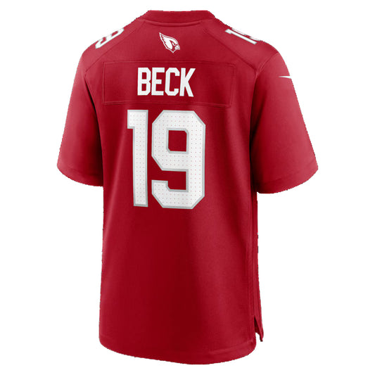 A.Cardinals #19 Carson Beck Cardinal RONA Game Jersey