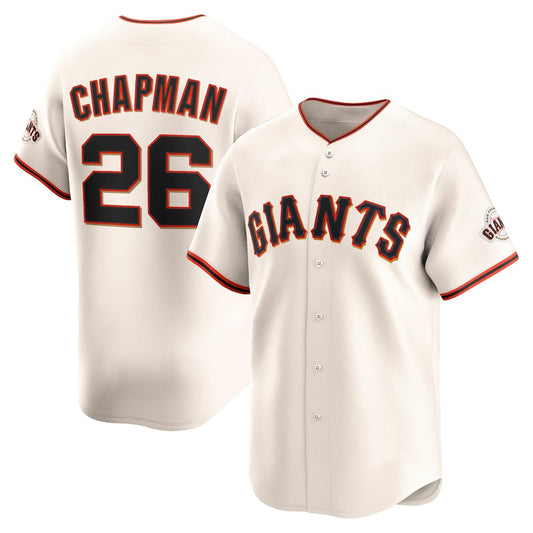 San Francisco Giants #26 Matt Chapman Cream RONA Home Limited Player Jersey