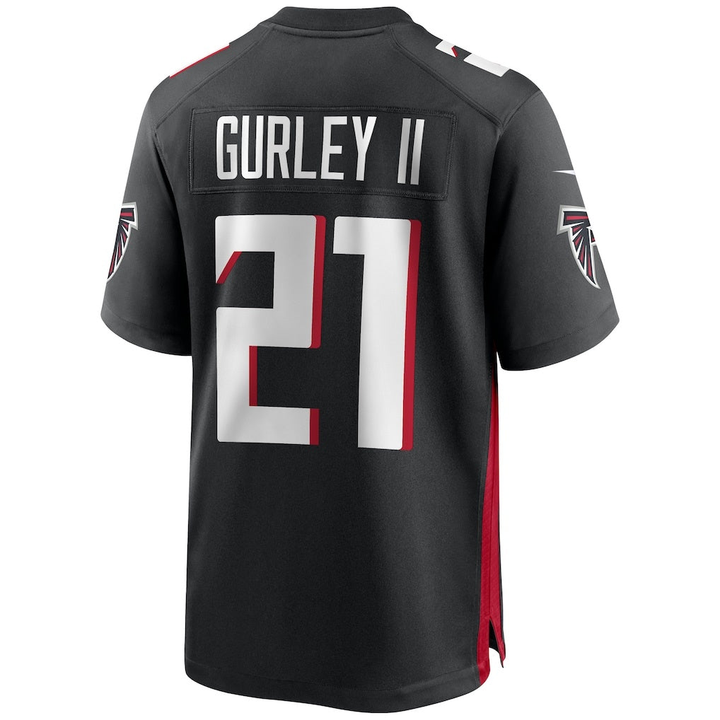 A.Falcons #21 Todd Gurley II Black RONA Game Player Jersey