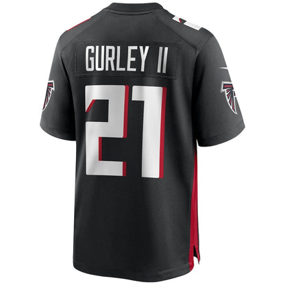 A.Falcons #21 Todd Gurley II Black RONA Game Player Jersey