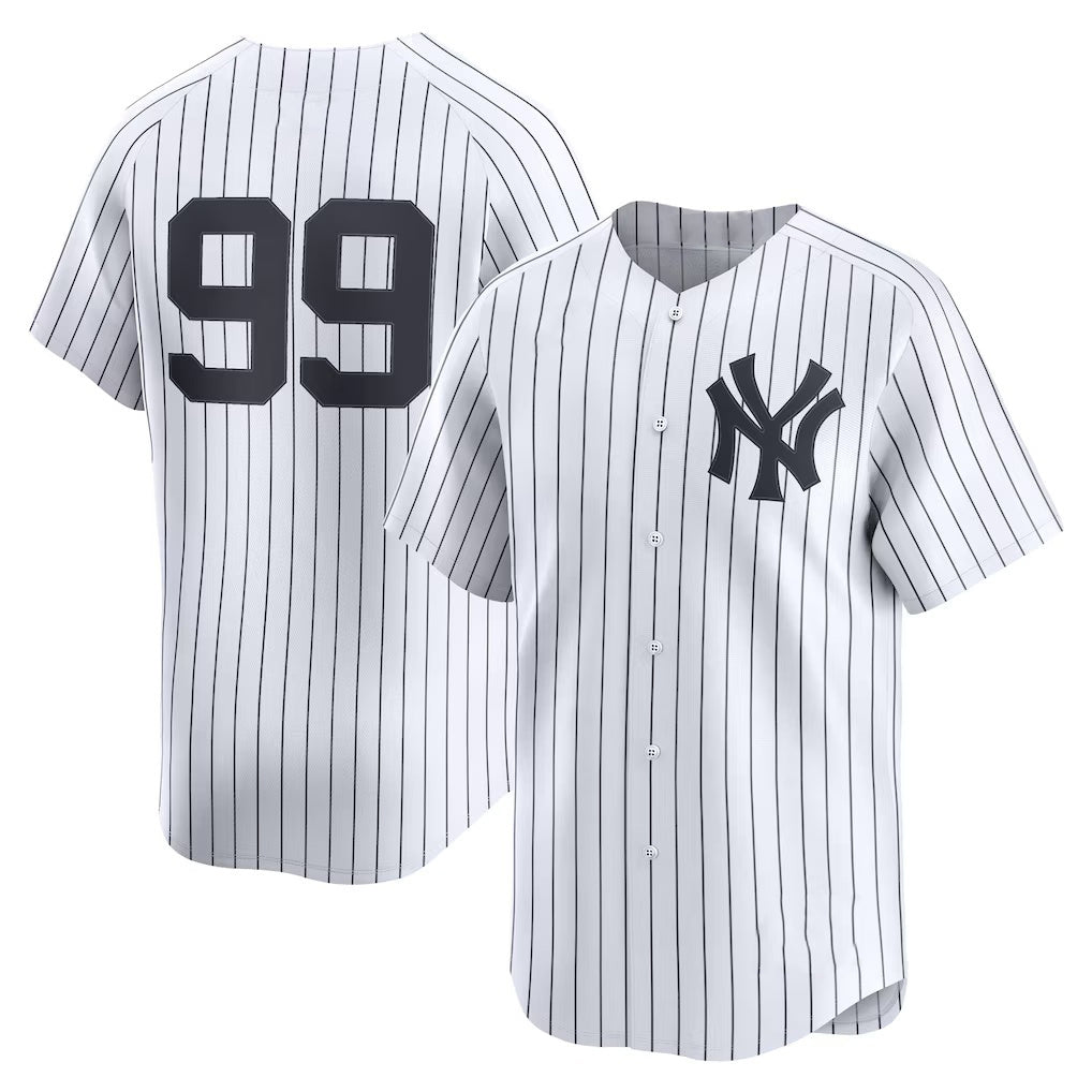 New York Yankees #99 Aaron Judge White RONA Home Limited Player Jersey