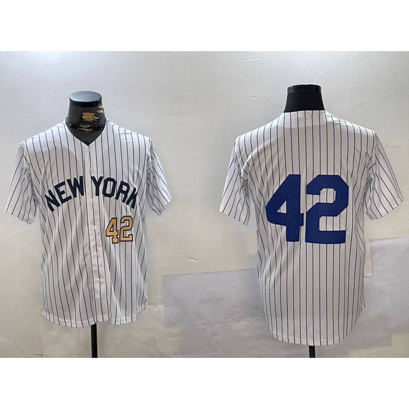 New York Yankees #42 Jackie Robinson White RONA Cool Base Stitched Jerseys