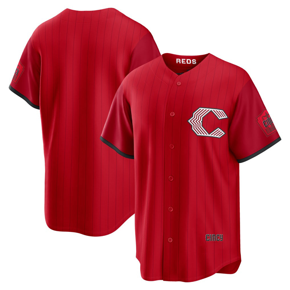 Cincinnati Reds Red RONA 2026 City Connect Stadium Jersey