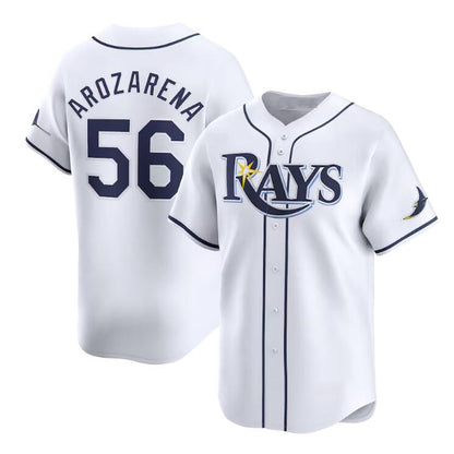 Tampa Bay Rays #56 Randy Arozarena White RONA Home Limited Stitched Jersey