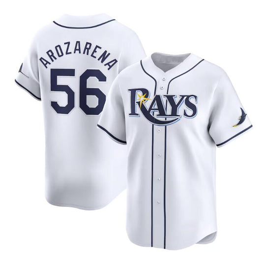 Tampa Bay Rays #56 Randy Arozarena White RONA Home Limited Stitched Jersey
