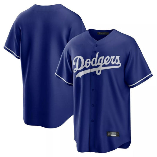 Los Angeles Dodgers Blank Player Royal RONA Game Home Stitched Jerseys