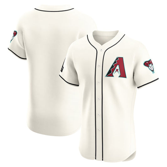 Arizona Diamondbacks White RONA Home Elite Patch Jersey