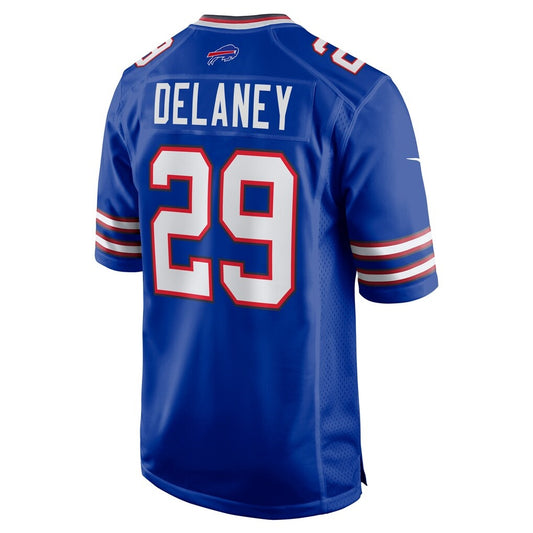 B.Bills #29 Dee Delaney Royal RONA Game Jersey