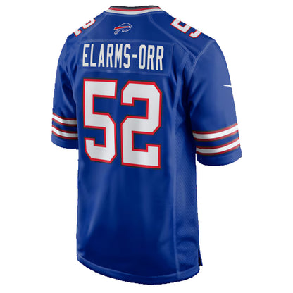 B.Bills #52 Kaleb Elarms-Orr Royal RONA Team Game Jersey